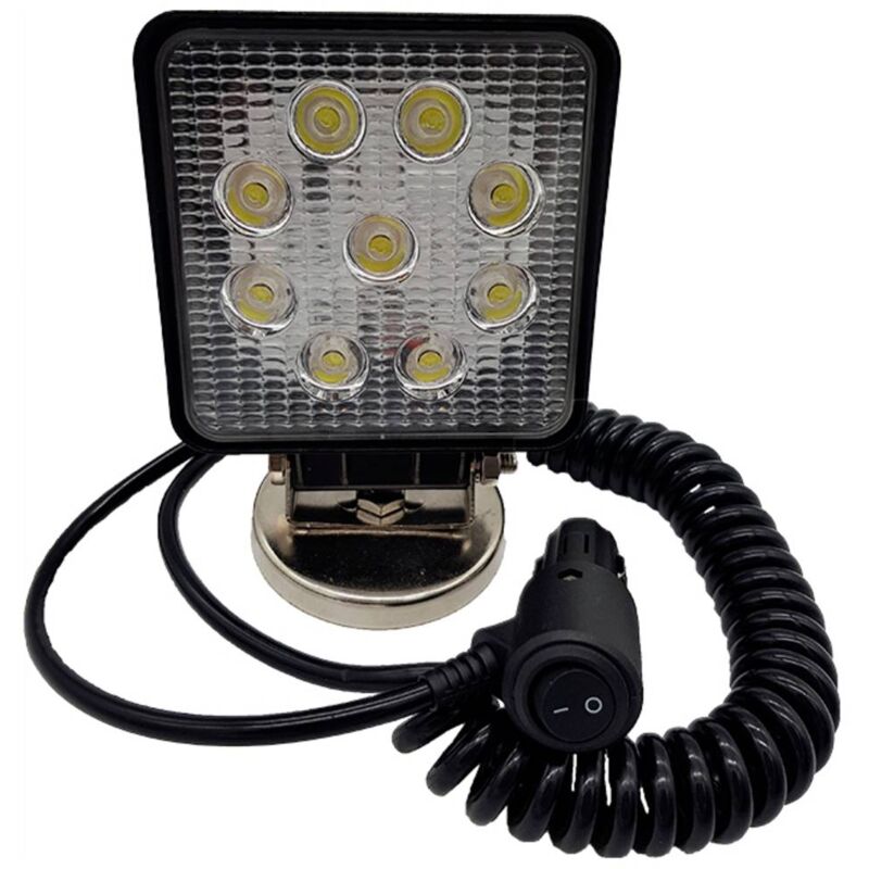foto del prodotto berger schr ter faro da lavoro 10 v ks0027m ampio fascio di illuminazione l x a 117 mm x 75 mm 6000 k