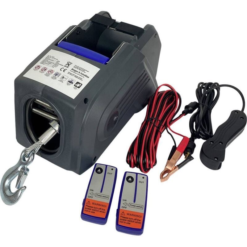 foto del prodotto berger schr ter verricello elettrico kdj 2000 r trazione a fermo 400 kg trazione avvolgimento 2700 kg telecomando