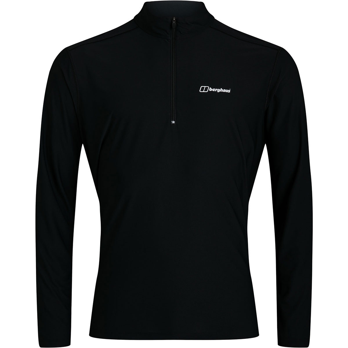 foto del prodotto berghaus uomo maglia a manica lunga con mezza zip 24 7 base