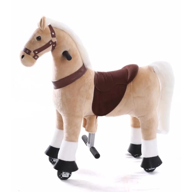 foto del prodotto berghoff cavallo da equitazione per bambini piccolo 3 a 6 anni beige
