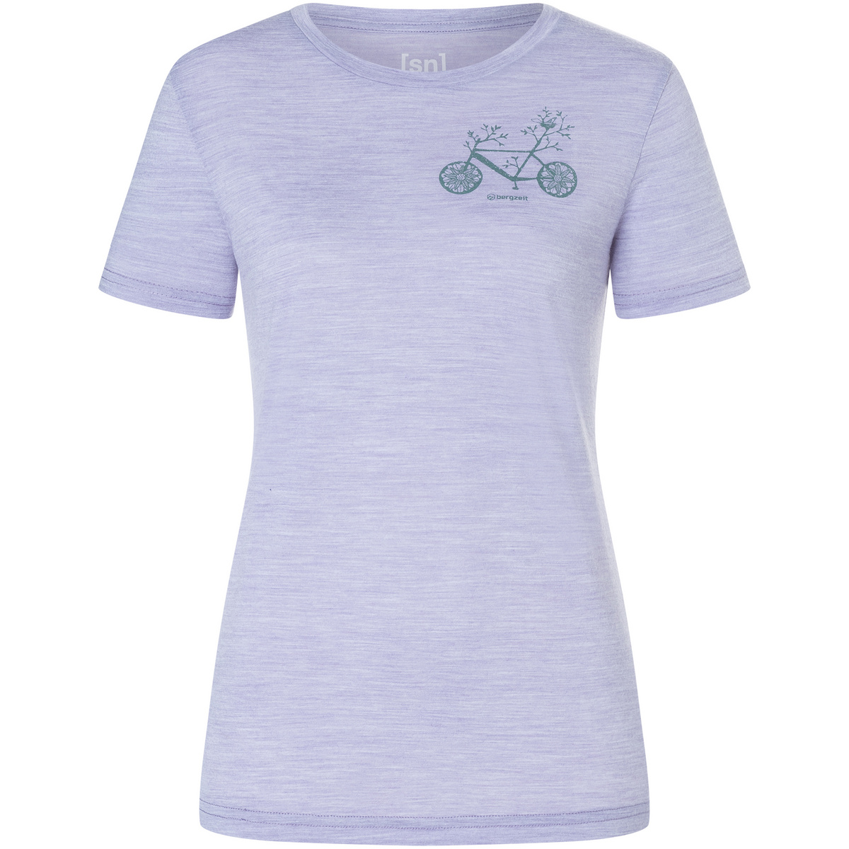 foto del prodotto bergzeit basics donna maglietta super.natural bike tree