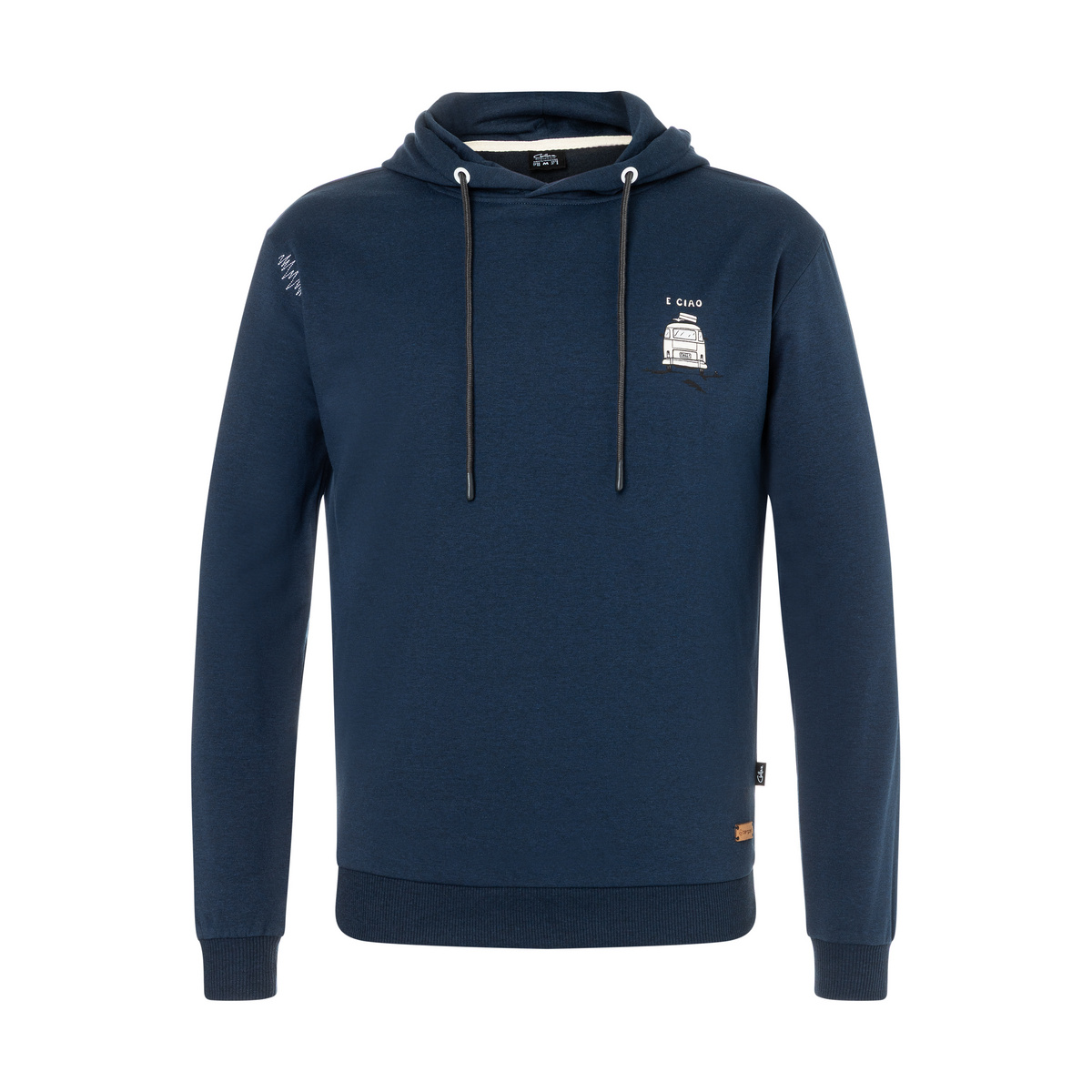 foto del prodotto bergzeit basics uomo felpa con cappuccio sapporo e ciao bergzeit