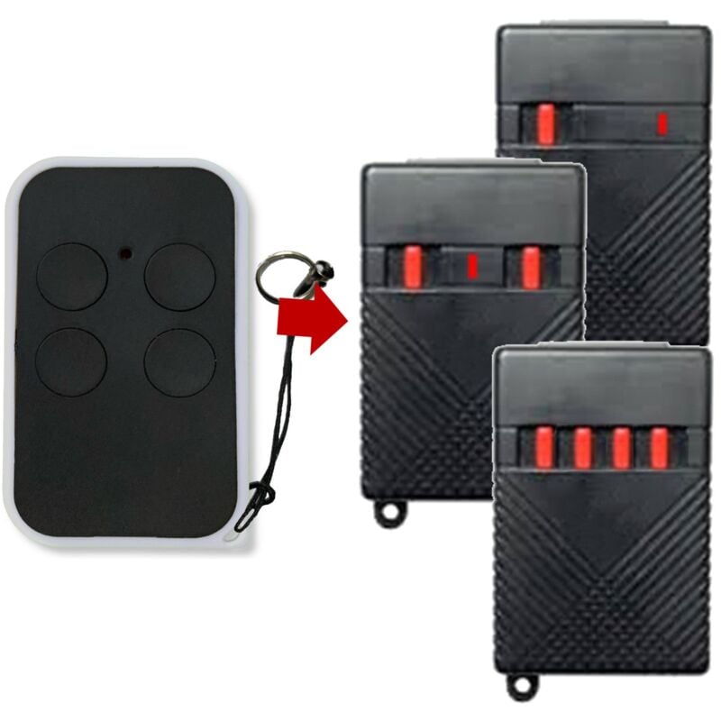 foto del prodotto beribeshop telecomando cancello compatibile con v2 tpq 1 2 4 tasti radiocomando quarzato