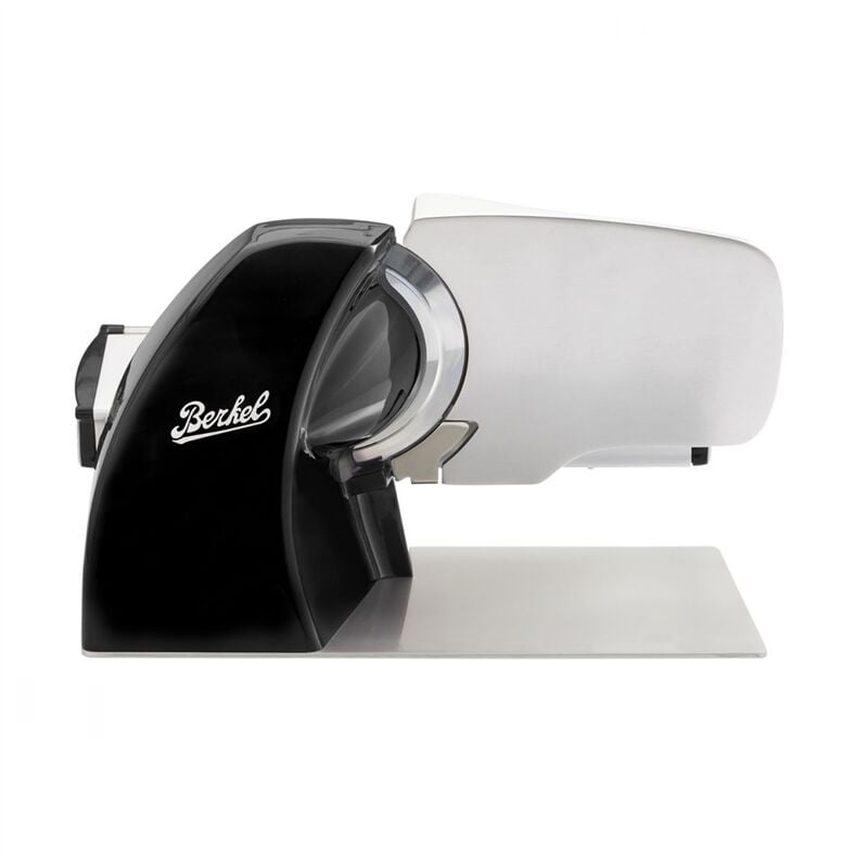 foto del prodotto berkel affettatrice domestica home line 200 plus nero con estrattore di lama 