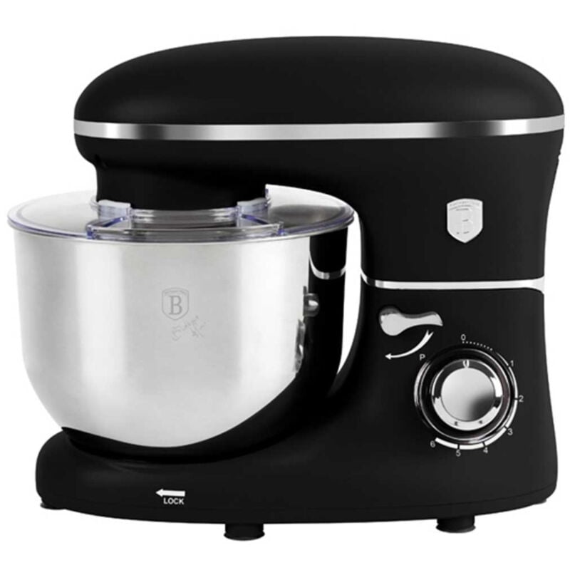 foto del prodotto berlinger haus bh 9512 robot mescolatore planetario nero opaco
