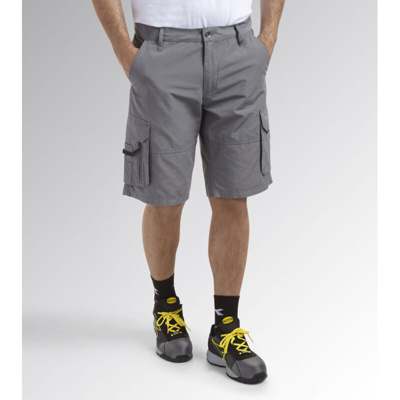 foto del prodotto bermuda cotone grigio m wonder ii diadora
