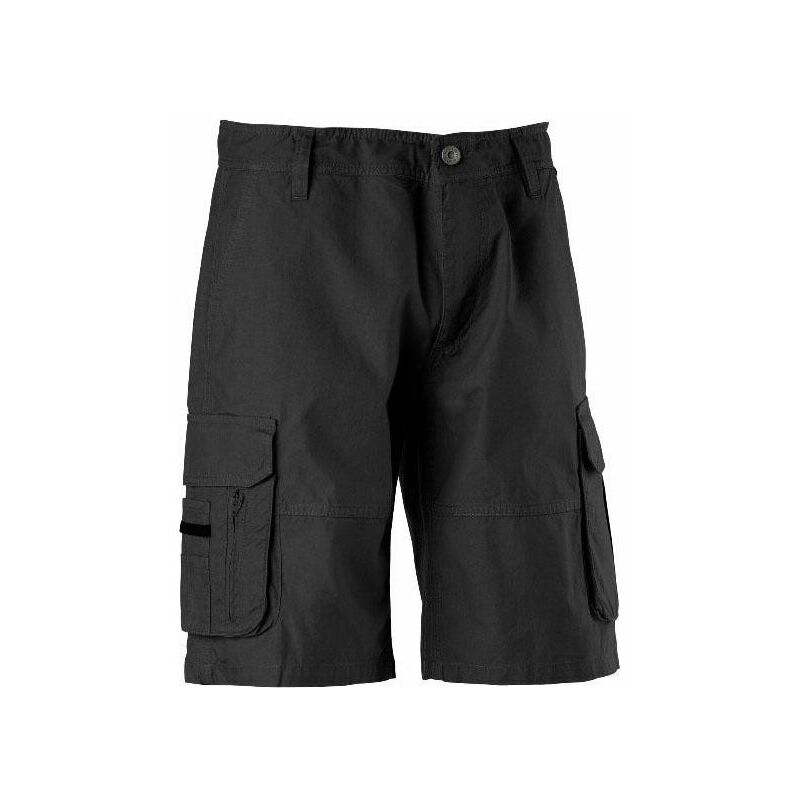 foto del prodotto bermuda cotone nero abete wonder ii tessuto estivo taglia xl diadora