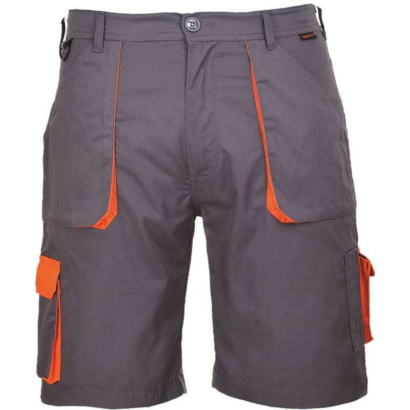 foto del prodotto bermuda da lavoro portwest texo grigio grigio 2xl