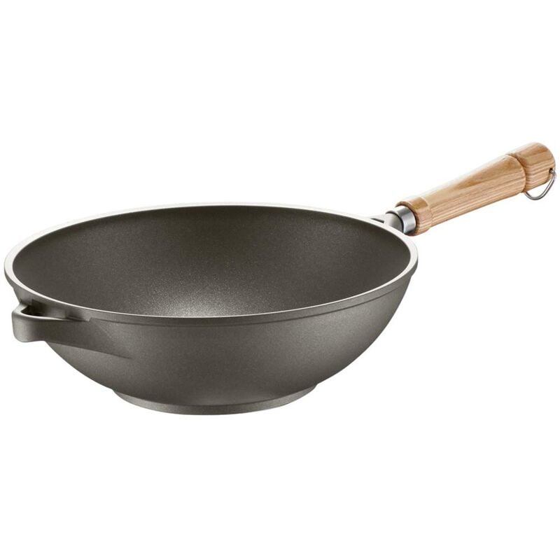 foto del prodotto berndes veggy wok 28cm, alluminio pressofuso, nero, 28 cm, induction