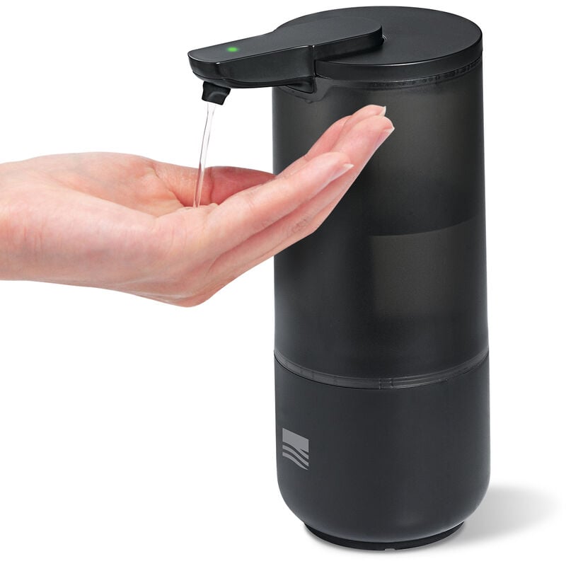 foto del prodotto bernstein dispenser di sapone automatico con sensore sp1 colore selezionabile nero