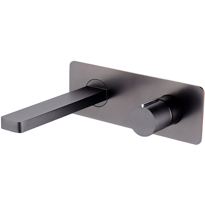 foto del prodotto bernstein miscelatore monocommando a incasso 9908g consegnato con corpo a incasso gunmetal