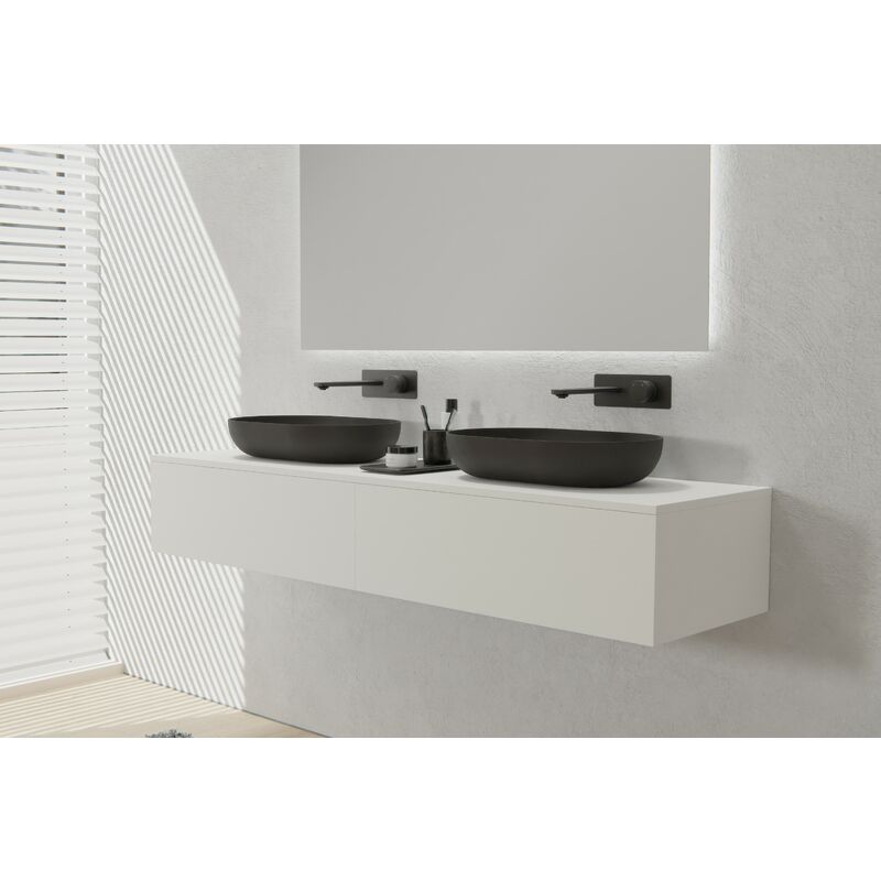 foto del prodotto bernstein set di mobili da bagno tlb170 170 x 48 x 28 cm colore selezionabile wei softmatt de 