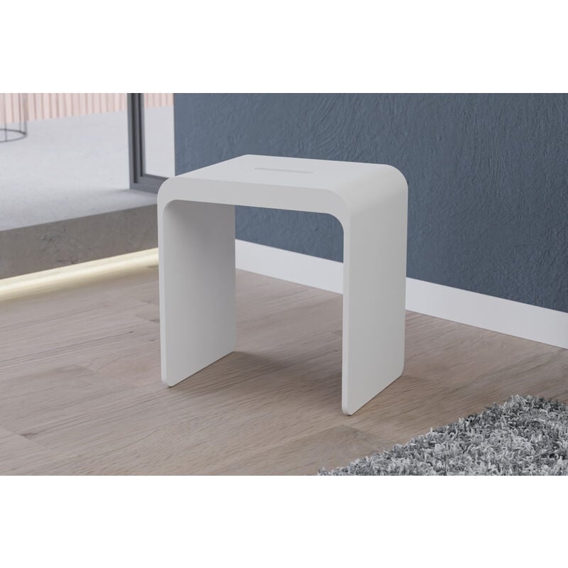 foto del prodotto bernstein sgabello da bagno pb4006 in fusione di minerali