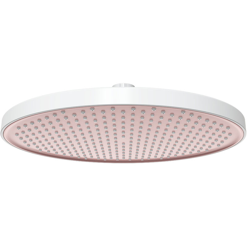 foto del prodotto bernstein soffione a pioggia d2211r rotondo 25,4 cm anti calcare colore selezionabile wei rosa matt de 