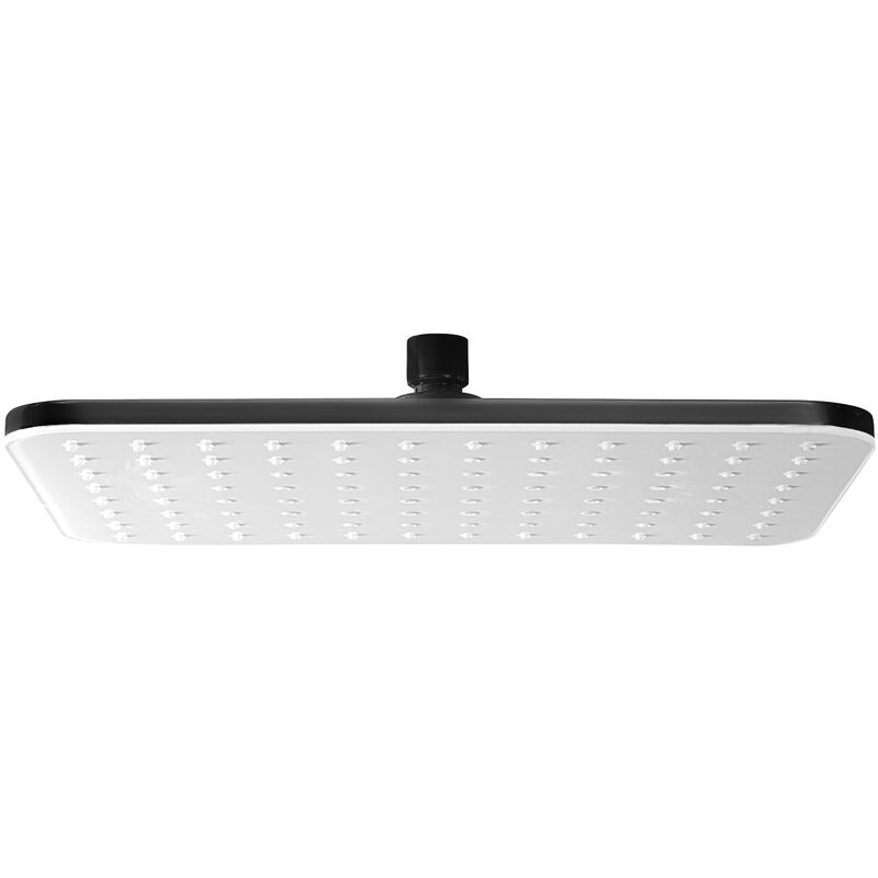foto del prodotto bernstein soffione doccia rettangolare nt201 30 x 22 cm colore selezionabile nero