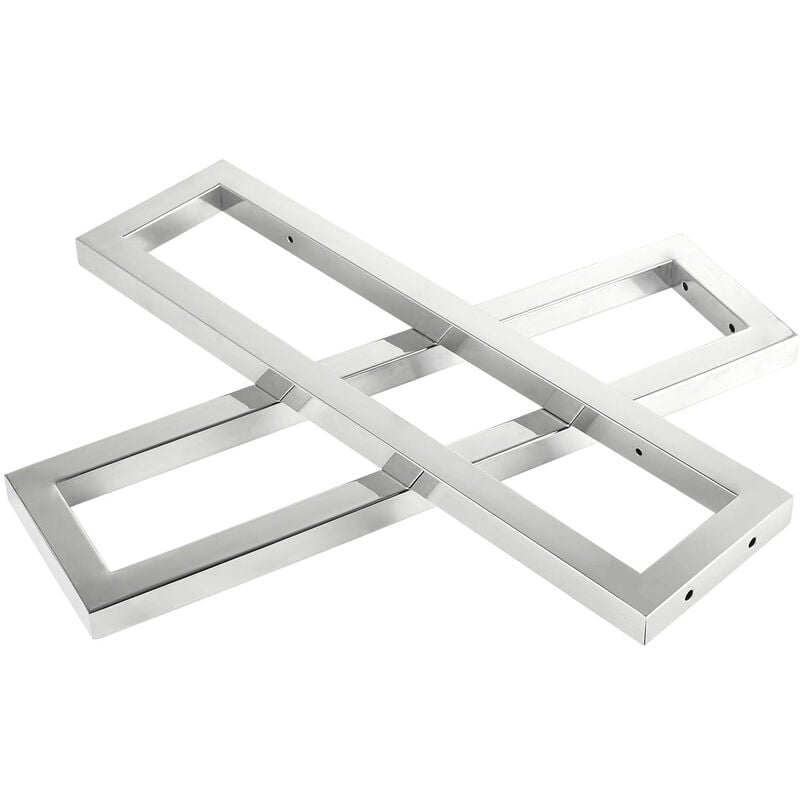 foto del prodotto bernstein staffa di supporto e porta asciugamani per mensola sospesa per lavabo da appoggio smart line set di 2 pezzi