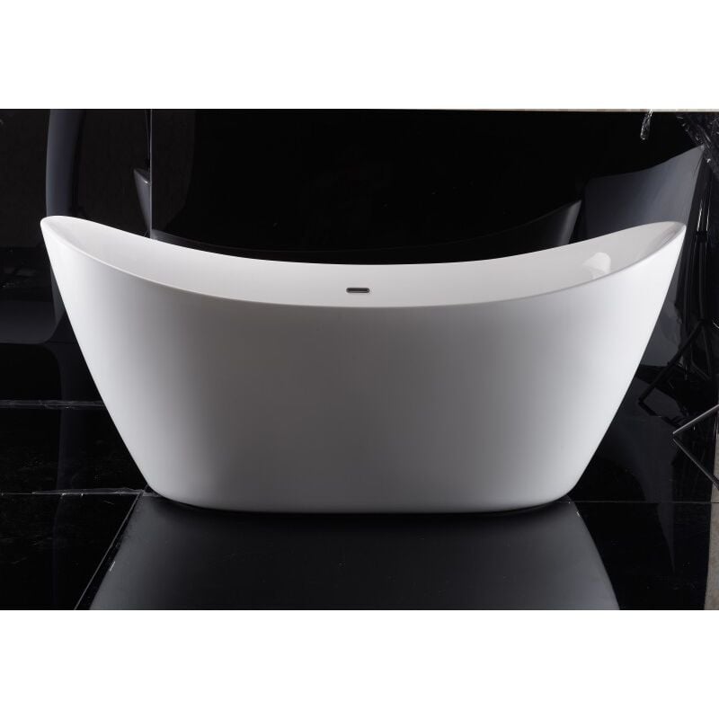 foto del prodotto bernstein vasca da bagno autoportante siena acrilico 173 x 73 cm colore selezionabile bianco opaco