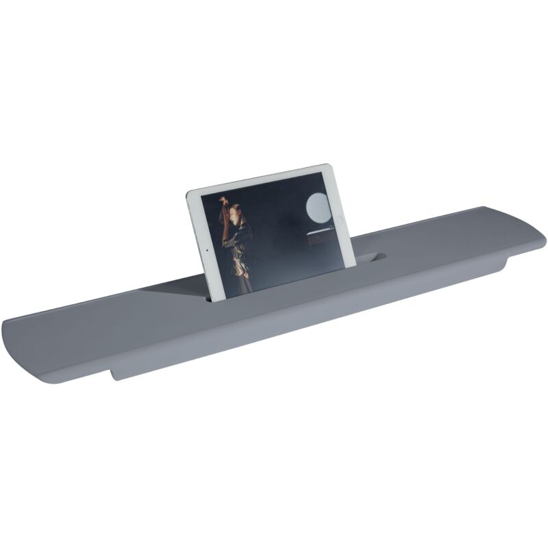 foto del prodotto bernstein vassoio portaoggetti di pietra solida pb4210 85 x 16,5 cm grigio opaco o bianco opaco grigio opaco