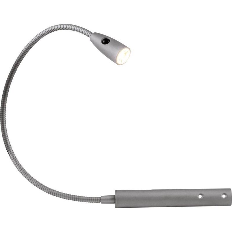 foto del prodotto berta 27745 abat jour led led monocolore led a montaggio fisso 1.5 w bianco caldo argento heitronic