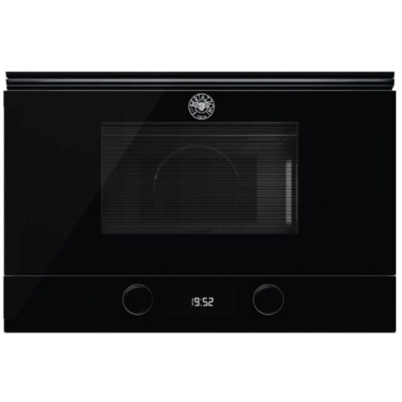 foto del prodotto bertazzoni forno microonde da incasso f383modmwsgne 22 litri nero
