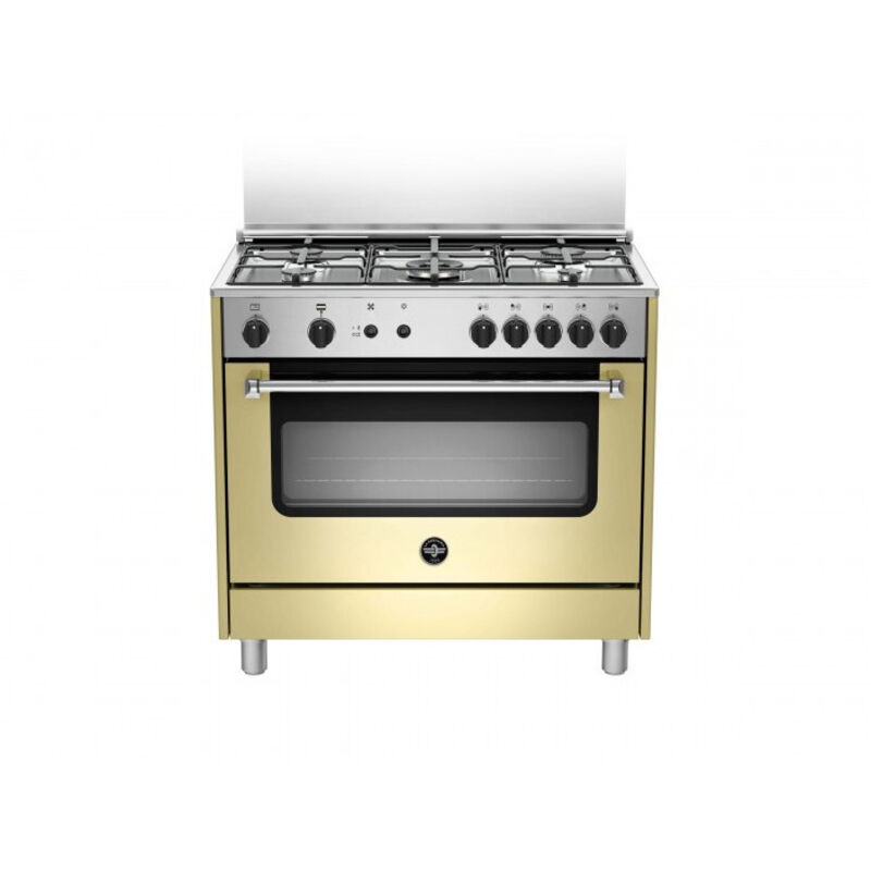 foto del prodotto bertazzoni la germania americana amn965gcrv cucina elettrico gas gas crema