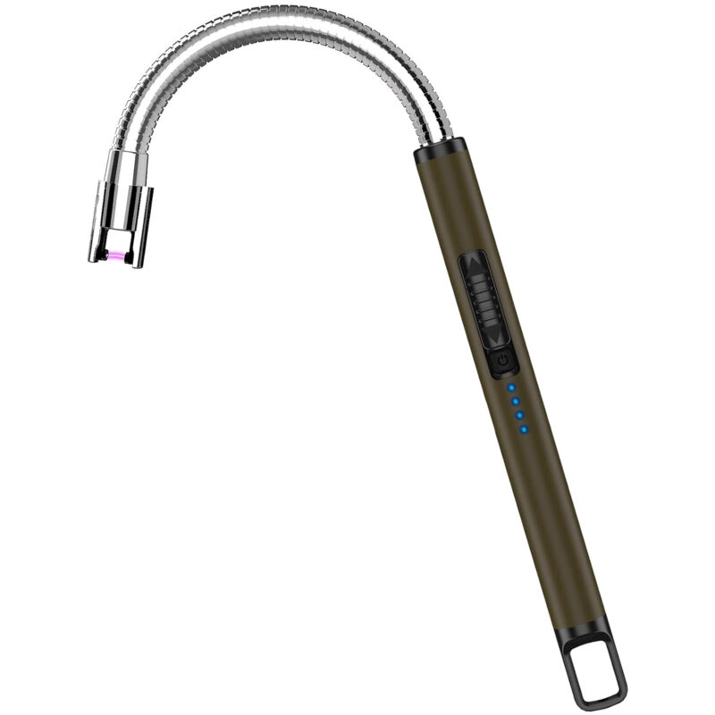 foto del prodotto bes accendino a candela elettrico usb ricaricabile accendigas barbecue campeggio