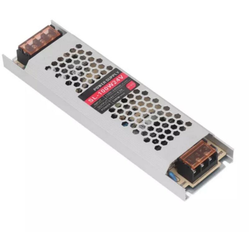 foto del prodotto bes alimentatore led stabilizzato 100w 4a 24v trasformatore striscia switch
