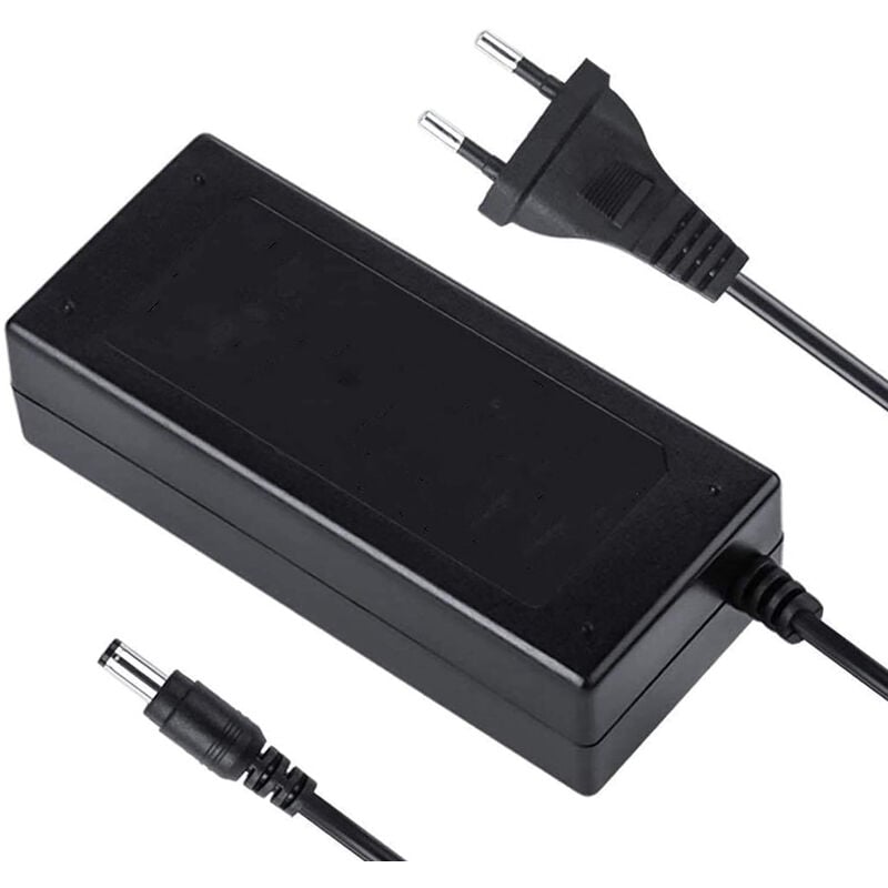 foto del prodotto bes alimentatore trasformatore 12v 5a adattatore 90w pc telecamera striscia led q265