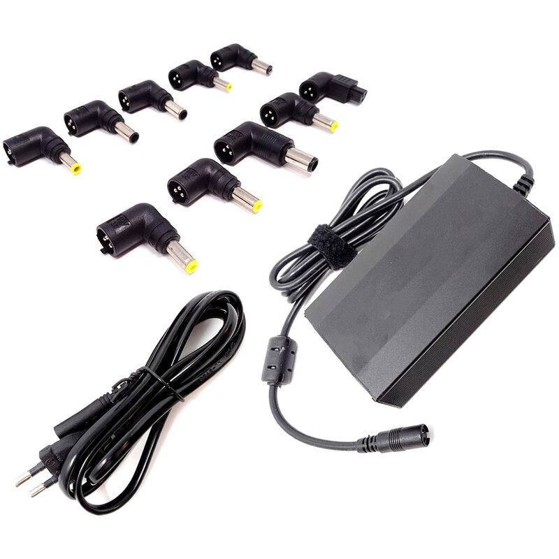 foto del prodotto bes alimentatore universale pc notebook laptop 150w 10 punte tensione automatica
