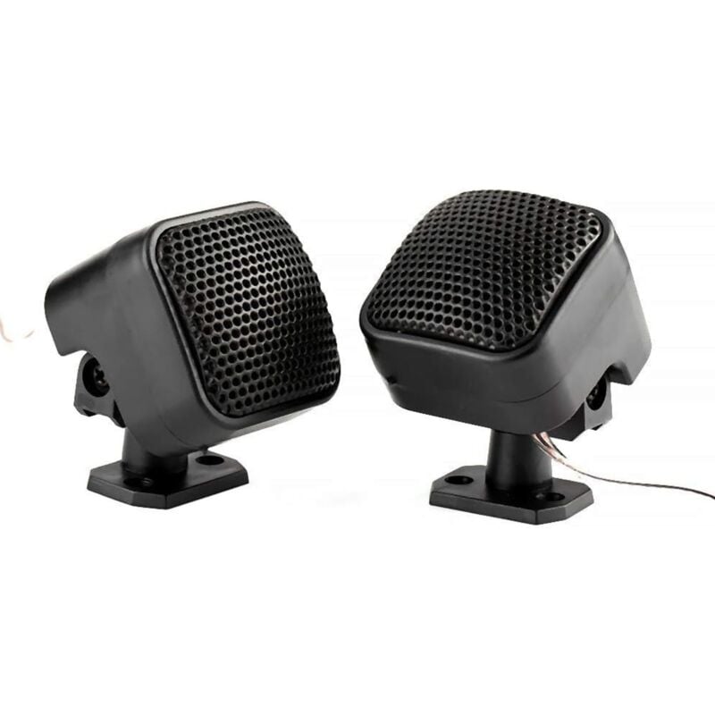 foto del prodotto bes casse auto quadrati coppia mini 800w tweeter musica audio 12v