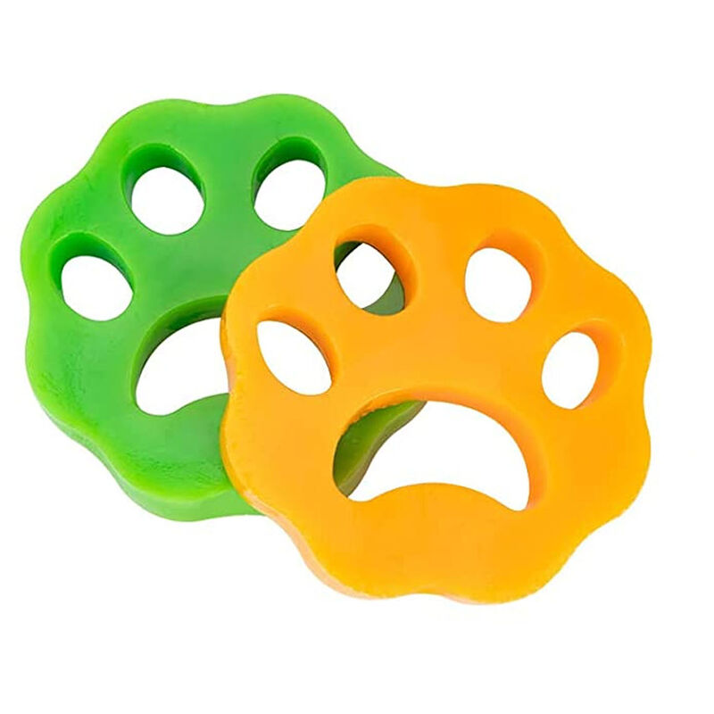 foto del prodotto bes cattura peli per lavatrice 2pz acchiappa peli animali formine adesive per bucato