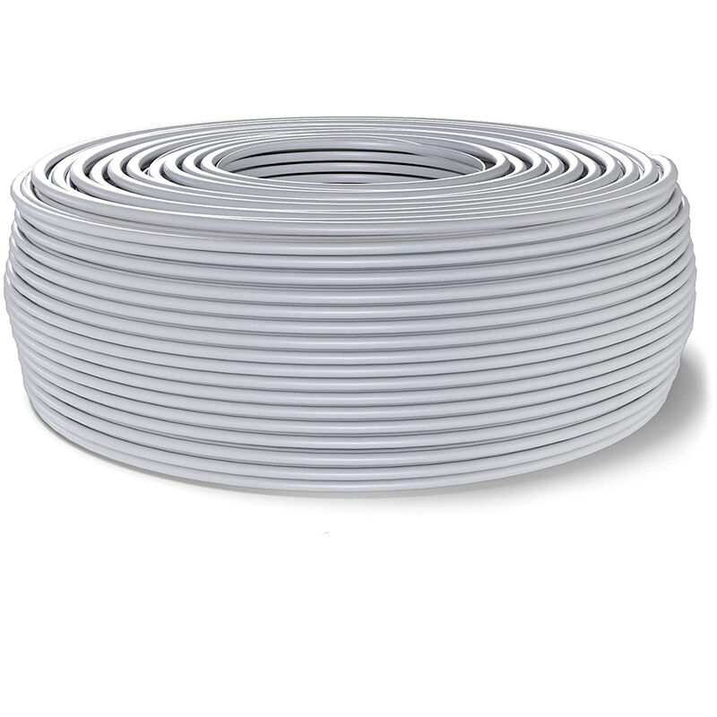 foto del prodotto bes cavo rete ethernet cat6 utp bobina 100m prolunga connessione internet pc modem