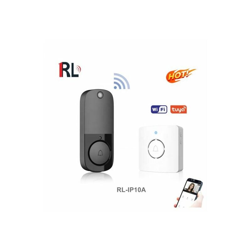 foto del prodotto bes citofono video campanello con telecamera senza fili wireless batteria app tuya smartlyfe
