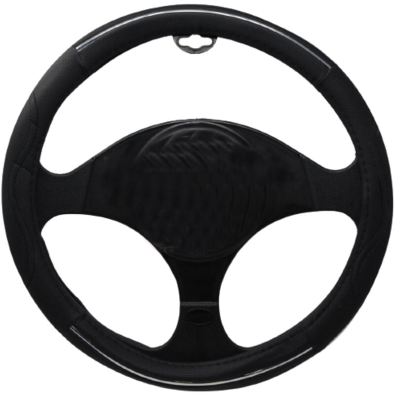 foto del prodotto bes coprivolante auto nero lucido 37 39cm copristerzo antiscivolo ergonomicoca 02412