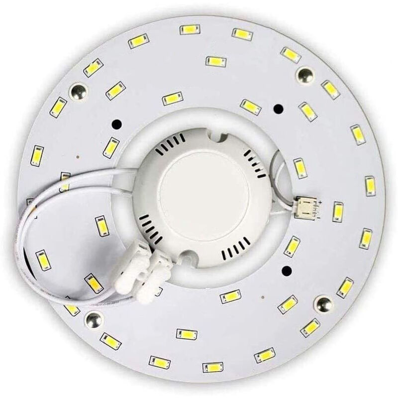 foto del prodotto bes corona led smd circolina 18w luce calda sostituzione plafoniera ricambio
