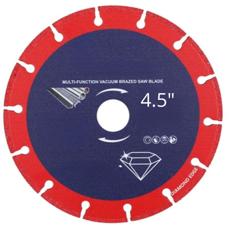 foto del prodotto bes disco diamantato segmentato smerigliatrice 4.5 115mm lama taglio flex