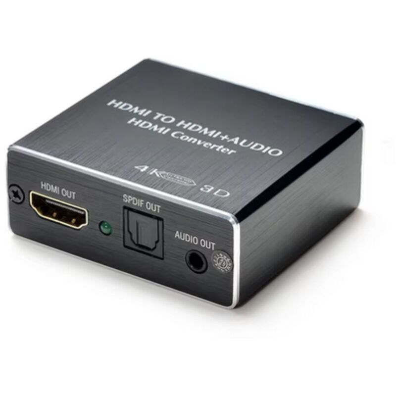 foto del prodotto bes estrattore audio hdtv convertitore tv hdmi digitale 4k stereo audio digitale