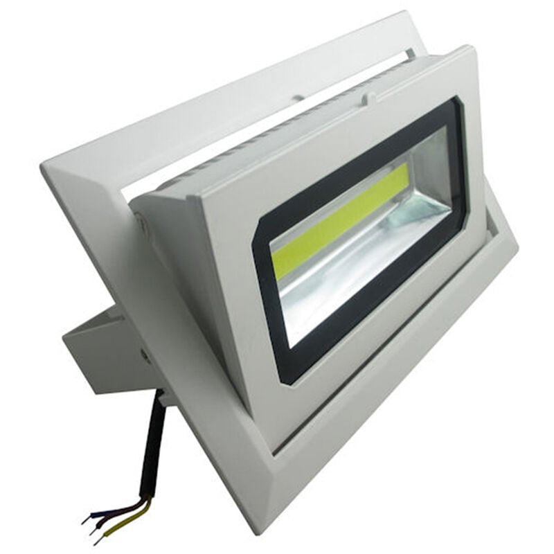 foto del prodotto bes faro led esterno 20w incasso luce calda orientabile giardino staffa fissaggio