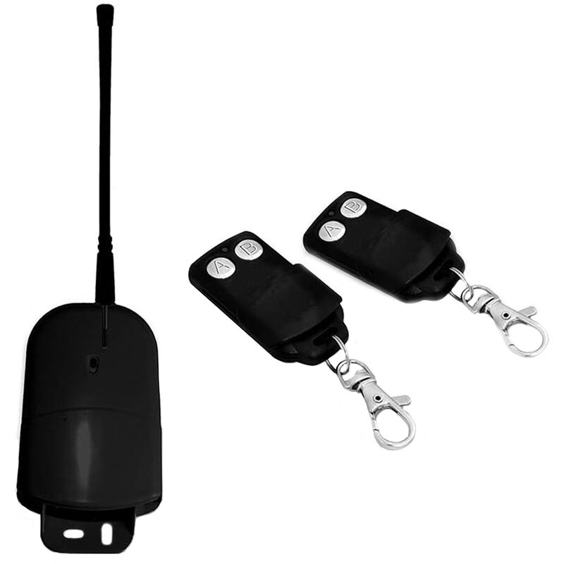 foto del prodotto bes kit ricevitore per automazione cancelli con 2 telecomandi universali 433mhz