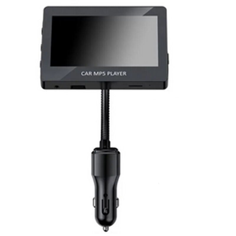 foto del prodotto bes - kit trasmettitore vivavoce monitor auto 4.3'' wireless m5 lcd lettore fm radio