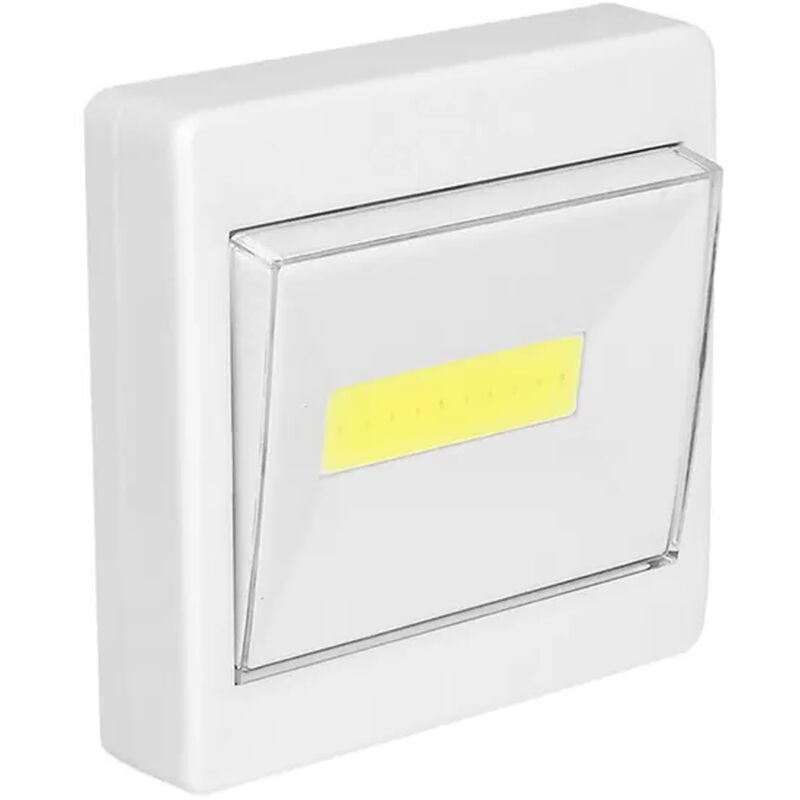 foto del prodotto bes lampada armadio luce cob led con interruttore punto faretto ricaricabile 3w 0210