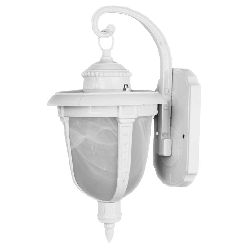 foto del prodotto bes lampada parete lanterna giardino applique esterno muro bianco sporco e27 a3 s