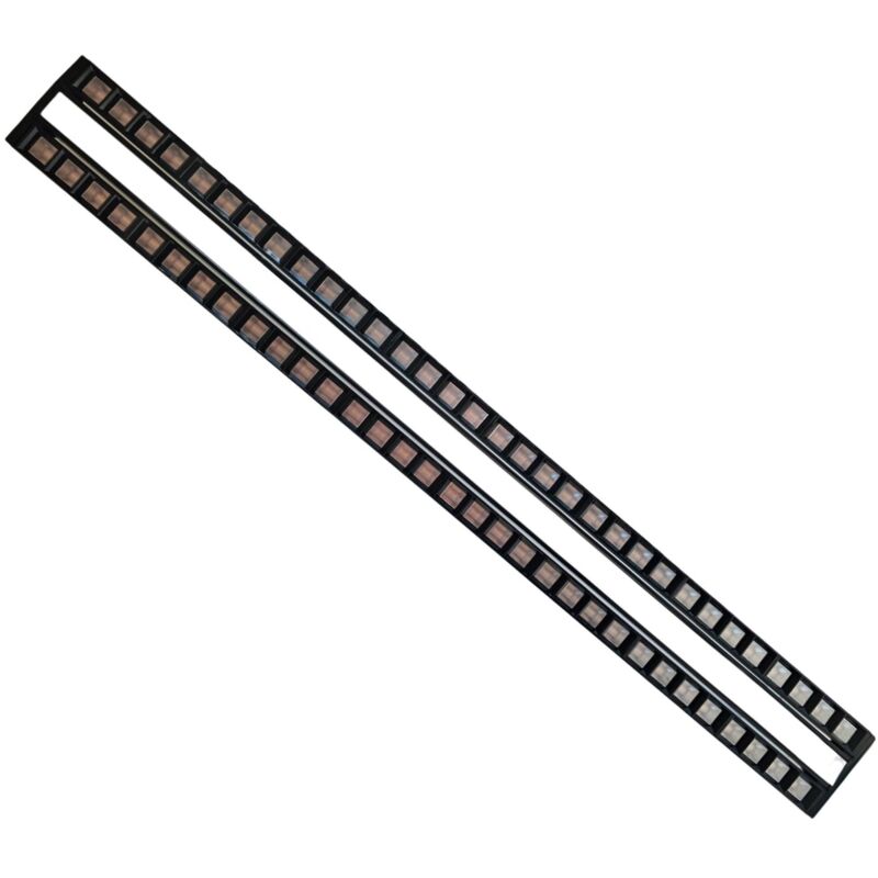 foto del prodotto bes lampadario sospensione led bilaterale luce naturale nero ast 115d 40w 4000k