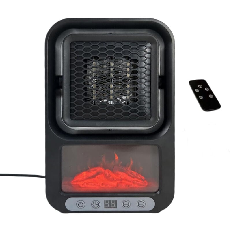 foto del prodotto bes mini stufetta ventola riscaldatore termoventilatore riscaldamento rapido 800w