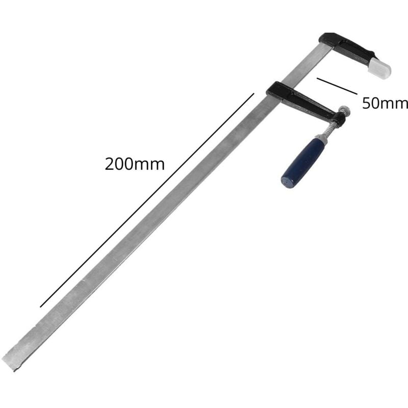 foto del prodotto bes morsetto strettoio stringente 50x200mm falegname modellisti