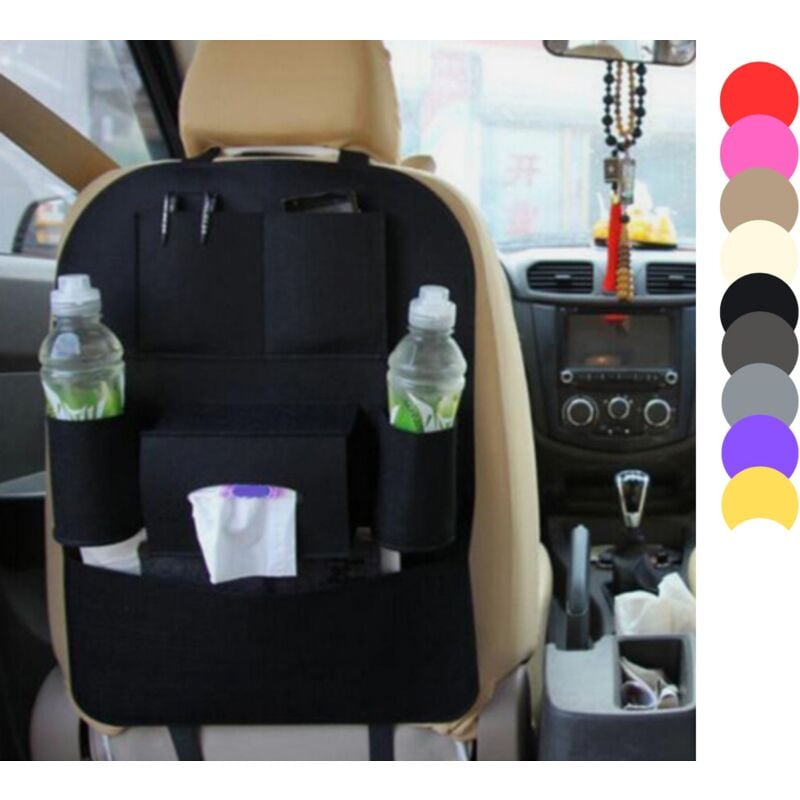 foto del prodotto bes organizer sedile auto portaoggetti sediolino 6 tasche sacchetto posteiore auto