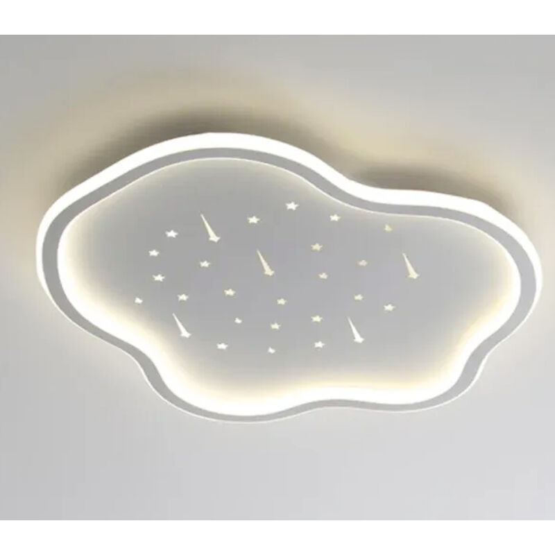 foto del prodotto bes plafoniera led soffitto 50w nuvola bianca cielo stellato luce fredda sj 149
