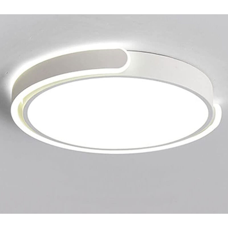 foto del prodotto bes plafoniera led soffitto 56w luce fredda circolare moderno bianco 4480lm sj 152
