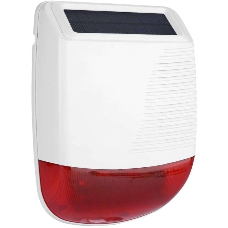 foto del prodotto bes sirena solare sicurezza allarme pannello wireless 433 mhz hub antifurto esterno