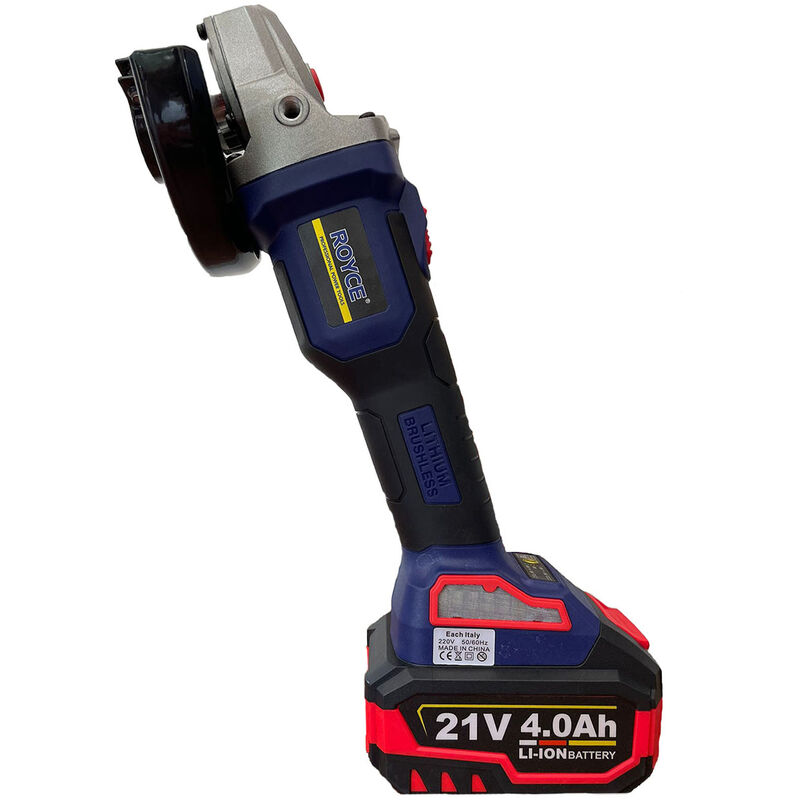foto del prodotto bes smerigliatrice angolare batteria ricaricabile 21v foro disco 100 115 120mm